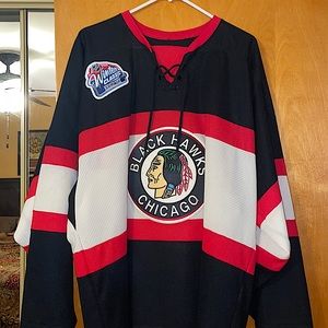 Limited Edition Chicago Blackhawks Winter Classic Jersey. Size L